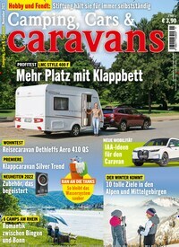 Titelbild der Ausgabe 11/2021 von Camping, Cars & Caravans. Diese Zeitschrift und viele weitere Automagazine und Motorradzeitschriften als Abo oder epaper bei United Kiosk online kaufen.