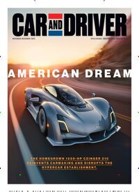Titelbild der Ausgabe 5/2025 von Car and Driver. Diese Zeitschrift und viele weitere Automagazine und Motorradzeitschriften als Abo oder epaper bei United Kiosk online kaufen.