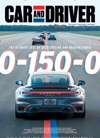 Titelbild der Ausgabe 12/2023 von Car and Driver. Diese Zeitschrift und viele weitere Automagazine und Motorradzeitschriften als Abo oder epaper bei United Kiosk online kaufen.