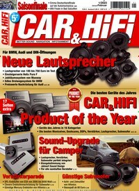 Titelbild der Ausgabe 1/2023 von Car & Hifi. Diese Zeitschrift und viele weitere Audiomagazine, Filmmagazine und Fotozeitschriften als Abo oder epaper bei United Kiosk online kaufen.
