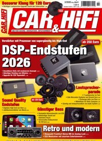Titelbild der Ausgabe 2/2026 von Car & Hifi. Diese Zeitschrift und viele weitere Audiomagazine, Filmmagazine und Fotozeitschriften als Abo oder epaper bei United Kiosk online kaufen.