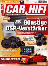 Titelbild der Ausgabe 6/2026 von Car & Hifi. Diese Zeitschrift und viele weitere Audiomagazine, Filmmagazine und Fotozeitschriften als Abo oder epaper bei United Kiosk online kaufen.