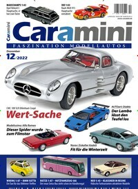 Titelbild der Ausgabe 12/2022 von Caramini. Diese Zeitschrift und viele weitere Automagazine und Motorradzeitschriften als Abo oder epaper bei United Kiosk online kaufen.