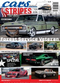 Titelbild der Ausgabe 3/2026 von Cars and Stripes. Diese Zeitschrift und viele weitere Automagazine und Motorradzeitschriften als Abo oder epaper bei United Kiosk online kaufen.