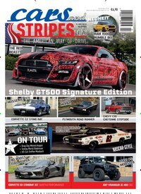 Titelbild der Ausgabe 4/2026 von Cars and Stripes. Diese Zeitschrift und viele weitere Automagazine und Motorradzeitschriften als Abo oder epaper bei United Kiosk online kaufen.