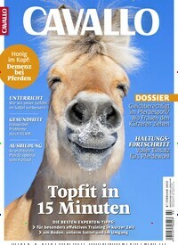 Titelbild der Ausgabe 2/2023 von Cavallo. Diese Zeitschrift und viele weitere Sportmagazine als Abo oder epaper bei United Kiosk online kaufen.