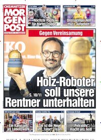 Titelbild der Ausgabe 220/2025 von Chemnitzer Morgenpost. Diese Zeitschrift und viele weitere Zeitungsabos als Abo oder epaper bei United Kiosk online kaufen.