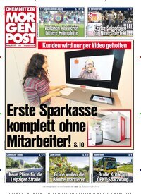 Titelbild der Ausgabe 226/2026 von Chemnitzer Morgenpost. Diese Zeitschrift und viele weitere Zeitungsabos als Abo oder epaper bei United Kiosk online kaufen.