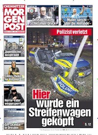 Titelbild der Ausgabe 293/2025 von Chemnitzer Morgenpost. Diese Zeitschrift und viele weitere Zeitungsabos als Abo oder epaper bei United Kiosk online kaufen.