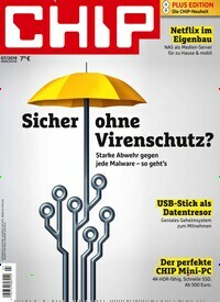 Titelbild der Ausgabe 7/2019 von Chip. Diese Zeitschrift und viele weitere Computerzeitschriften, Tabletmagazine und Smartphonemagazine als Abo oder epaper bei United Kiosk online kaufen.