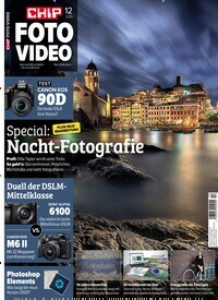 Titelbild der Ausgabe 12/2019 von CHIP Foto-Video. Diese Zeitschrift und viele weitere Audiomagazine, Filmmagazine und Fotozeitschriften als Abo oder epaper bei United Kiosk online kaufen.