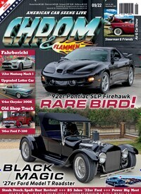 Titelbild der Ausgabe 9/2022 von Chrom & Flammen. Diese Zeitschrift und viele weitere Automagazine und Motorradzeitschriften als Abo oder epaper bei United Kiosk online kaufen.