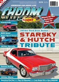 Titelbild der Ausgabe 12/2019 von Chrom & Flammen. Diese Zeitschrift und viele weitere Automagazine und Motorradzeitschriften als Abo oder epaper bei United Kiosk online kaufen.