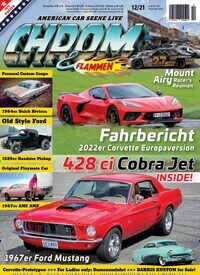 Titelbild der Ausgabe 12/2021 von Chrom & Flammen. Diese Zeitschrift und viele weitere Automagazine und Motorradzeitschriften als Abo oder epaper bei United Kiosk online kaufen.