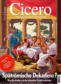 Titelbild der Ausgabe 3/2024 von Cicero. Diese Zeitschrift und viele weitere Wirtschaftsmagazine und Politikmagazine als Abo oder epaper bei United Kiosk online kaufen.