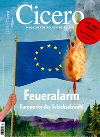 Titelbild der Ausgabe 4/2019 von Cicero. Diese Zeitschrift und viele weitere Wirtschaftsmagazine und Politikmagazine als Abo oder epaper bei United Kiosk online kaufen.