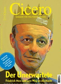 Titelbild der Ausgabe 4/2024 von Cicero. Diese Zeitschrift und viele weitere Wirtschaftsmagazine und Politikmagazine als Abo oder epaper bei United Kiosk online kaufen.
