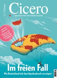 Titelbild der Ausgabe 6/2025 von Cicero. Diese Zeitschrift und viele weitere Wirtschaftsmagazine und Politikmagazine als Abo oder epaper bei United Kiosk online kaufen.