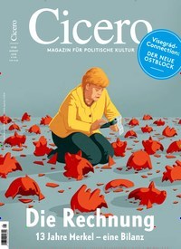 Titelbild der Ausgabe 8/2018 von Cicero. Diese Zeitschrift und viele weitere Wirtschaftsmagazine und Politikmagazine als Abo oder epaper bei United Kiosk online kaufen.