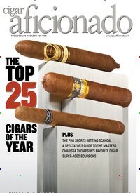 Titelbild der Ausgabe 1/2026 von Cigar Aficionado. Diese Zeitschrift und viele weitere Wirtschaftsmagazine und Politikmagazine als Abo oder epaper bei United Kiosk online kaufen.