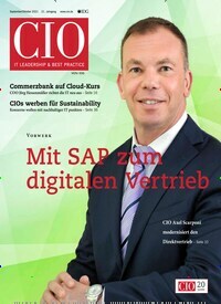 Titelbild der Ausgabe 10/2021 von CIO. Diese Zeitschrift und viele weitere Businessmagazine als Abo oder epaper bei United Kiosk online kaufen.