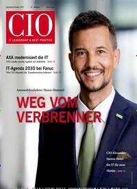 Titelbild der Ausgabe 10/2022 von CIO. Diese Zeitschrift und viele weitere Businessmagazine als Abo oder epaper bei United Kiosk online kaufen.