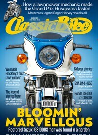 Titelbild der Ausgabe 3/2024 von Classic Bike. Diese Zeitschrift und viele weitere Automagazine und Motorradzeitschriften als Abo oder epaper bei United Kiosk online kaufen.
