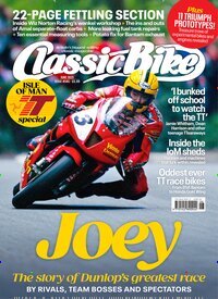 Titelbild der Ausgabe 6/2025 von Classic Bike. Diese Zeitschrift und viele weitere Automagazine und Motorradzeitschriften als Abo oder epaper bei United Kiosk online kaufen.