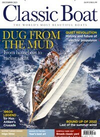 Titelbild der Ausgabe 13/2023 von Classic Boat UK. Diese Zeitschrift und viele weitere Sportmagazine als Abo oder epaper bei United Kiosk online kaufen.