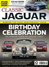 Titelbild der Ausgabe 6/2024 von Classic Jaguar. Diese Zeitschrift und viele weitere Automagazine und Motorradzeitschriften als Abo oder epaper bei United Kiosk online kaufen.