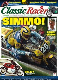 Titelbild der Ausgabe 1/2024 von Classic Racer. Diese Zeitschrift und viele weitere Automagazine und Motorradzeitschriften als Abo oder epaper bei United Kiosk online kaufen.