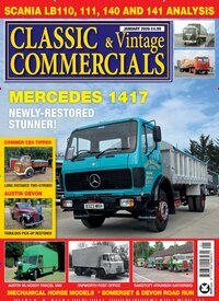 Titelbild der Ausgabe 1/2026 von Classic & Vintage Commercials. Diese Zeitschrift und viele weitere Automagazine und Motorradzeitschriften als Abo oder epaper bei United Kiosk online kaufen.