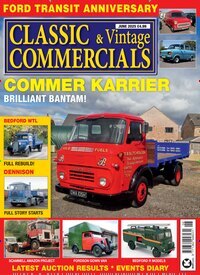 Titelbild der Ausgabe 6/2025 von Classic & Vintage Commercials. Diese Zeitschrift und viele weitere Automagazine und Motorradzeitschriften als Abo oder epaper bei United Kiosk online kaufen.