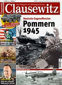 Titelbild der Ausgabe 1/2020 von Clausewitz. Diese Zeitschrift und viele weitere Reisemagazine, Freizeitmagazine und Wissensmagazine als Abo oder epaper bei United Kiosk online kaufen.