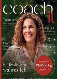 Titelbild der Ausgabe 1/2025 von coach it. Diese Zeitschrift und viele weitere Frauenzeitschriften als Abo oder epaper bei United Kiosk online kaufen.