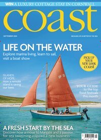 Titelbild der Ausgabe 9/2025 von Coast. Diese Zeitschrift und viele weitere Gartenzeitschriften und Wohnzeitschriften als Abo oder epaper bei United Kiosk online kaufen.