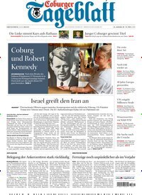 Titelbild der Ausgabe 135/2025 von Coburger Tageblatt. Diese Zeitschrift und viele weitere Zeitungsabos als Abo oder epaper bei United Kiosk online kaufen.