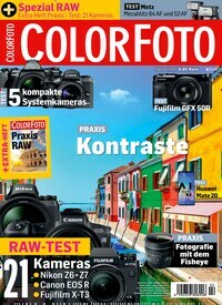 Titelbild der Ausgabe 2/2019 von ColorFoto. Diese Zeitschrift und viele weitere Audiomagazine, Filmmagazine und Fotozeitschriften als Abo oder epaper bei United Kiosk online kaufen.