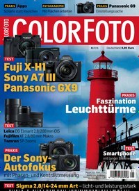Titelbild der Ausgabe 5/2018 von ColorFoto. Diese Zeitschrift und viele weitere Audiomagazine, Filmmagazine und Fotozeitschriften als Abo oder epaper bei United Kiosk online kaufen.