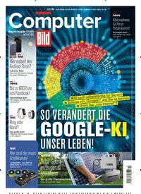 Titelbild der Ausgabe 13/2025 von Computer Bild. Diese Zeitschrift und viele weitere Computerzeitschriften, Tabletmagazine und Smartphonemagazine als Abo oder epaper bei United Kiosk online kaufen.