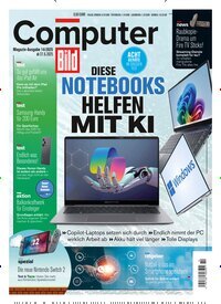 Titelbild der Ausgabe 14/2025 von Computer Bild. Diese Zeitschrift und viele weitere Computerzeitschriften, Tabletmagazine und Smartphonemagazine als Abo oder epaper bei United Kiosk online kaufen.