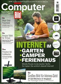 Titelbild der Ausgabe 15/2022 von Computer Bild. Diese Zeitschrift und viele weitere Computerzeitschriften, Tabletmagazine und Smartphonemagazine als Abo oder epaper bei United Kiosk online kaufen.