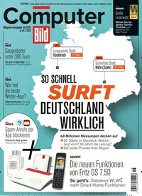 Titelbild der Ausgabe 16/2022 von Computer Bild. Diese Zeitschrift und viele weitere Computerzeitschriften, Tabletmagazine und Smartphonemagazine als Abo oder epaper bei United Kiosk online kaufen.
