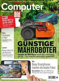 Titelbild der Ausgabe 18/2022 von Computer Bild. Diese Zeitschrift und viele weitere Computerzeitschriften, Tabletmagazine und Smartphonemagazine als Abo oder epaper bei United Kiosk online kaufen.