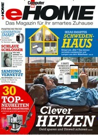 Titelbild der Ausgabe 3/2019 von Computer Bild eHome. Diese Zeitschrift und viele weitere Computerzeitschriften, Tabletmagazine und Smartphonemagazine als Abo oder epaper bei United Kiosk online kaufen.