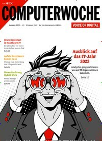 Titelbild der Ausgabe 1/2022 von Computerwoche. Diese Zeitschrift und viele weitere Businessmagazine als Abo oder epaper bei United Kiosk online kaufen.