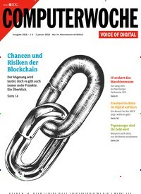 Titelbild der Ausgabe 3/2019 von Computerwoche. Diese Zeitschrift und viele weitere Businessmagazine als Abo oder epaper bei United Kiosk online kaufen.