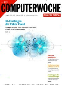 Titelbild der Ausgabe 4/2022 von Computerwoche. Diese Zeitschrift und viele weitere Businessmagazine als Abo oder epaper bei United Kiosk online kaufen.