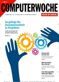 Titelbild der Ausgabe 8/2022 von Computerwoche. Diese Zeitschrift und viele weitere Businessmagazine als Abo oder epaper bei United Kiosk online kaufen.