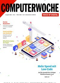Titelbild der Ausgabe 10/2022 von Computerwoche. Diese Zeitschrift und viele weitere Businessmagazine als Abo oder epaper bei United Kiosk online kaufen.